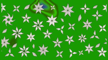 Çiçekli çiçek deseni, suluboya. Raster deseni. Küçük çiçekte güzel bir çiçek deseni..