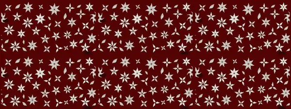 Yumuşak, yaz çiçekli arka plan. Çiçekli karalama şeklinde Raster çiçek deseni. Kırmızı renkte çiçekler.