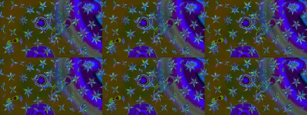 Gömlek baskısı için çiçek boyası. Kahverengi renkli çiçekler. Çiçek eskiz kalıbı geçmişi.