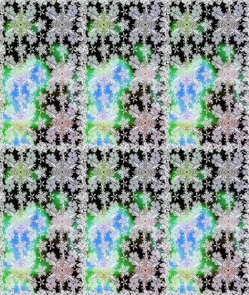 Kumaş desenli papatya çiçeği detayı. Tarafsız renklerde çiçekler.