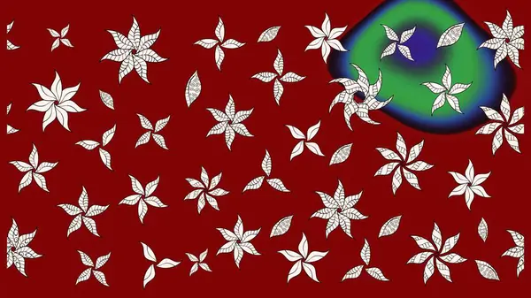 Çiçekli bahar çiçekleri. Küçük çiçekte güzel bir desen. Küçük renkli çiçekler. Moda baskıları için zarif bir şablon. Motley illüstrasyonu.