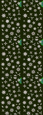 Kızılderili desenli desenli desenli şal deseni. Etnik Mandala süsü. Raster Henna dövme stili. Tekstil, tebrik kartı, boyama kitabı, telefon kılıfı baskısı için kullanılabilir.