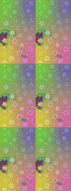 Raster şirin suluboya çiçek desenleri çiziyor. Büyük bir çiçek boyası seti. Kartlar, davetiyeler, tarih kartları ve daha fazlası için kullanılabilir.