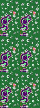 Çiçekli yaz çiçekleri. Küçük çiçekte güzel bir desen. Küçük renkli çiçekler. Moda baskıları için zarif bir şablon. Motley illüstrasyonu. Çizim.