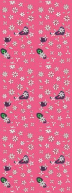 Çizim çiçek deseni duvar kağıdı, web sitesi arka planı, ambalaj kağıdı, davetiye, broşür, afiş veya web sitesi için kullanılabilir. El çizimi Raster çizimi. Parlak elementlerin.