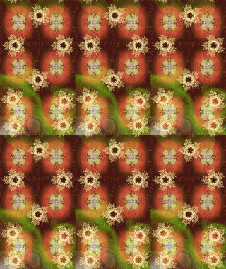 Kahverengi ve turuncu ikon silueti. Yeni yıl tabelası. Kar tanesi kışı kahverengi ve turuncu renklerde izole edilir. Noel tasarımı için. Raster illüstrasyonu. Kutlamanın sembolü.