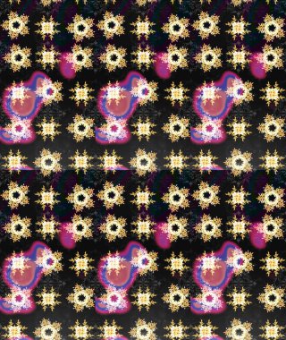 Noel süsleri ve Noel süsleri. Raster Noel soyut renkli arkaplan ve düşen kar tanesi.