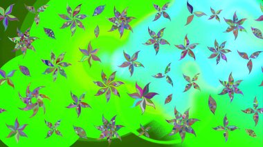 Raster illüstrasyonu. Küçük çaplı çiçeklerdeki basit şirin desenler. Tekstil veya kitap kapakları, imalat, duvar kağıtları, baskı, hediye paketi ve yapıştırma kitabı için çiçek eskiz geçmişi.