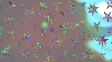 Küçük gri çiçeklerle oldukça eski bir besin torbası deseni. Tekstil, kumaş, kapaklar, duvar kağıtları, baskı, paket, koleksiyon defteri, örgü, dekupaj için çiçek arkaplanı..