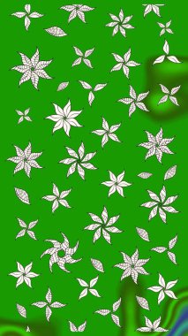 Raster - stok. Suluboya, elle çizilmiş. Eskiz arkaplan modeli. Vadinin yeşil renkli çiçekleri.