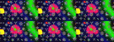 Eskiz tarzı gri renkte. El yapımı çiçek ve bitki koleksiyonu. Şirin karalamalı çiçek desenli çizim. Raster illüstrasyonu. Raster illüstrasyonu.