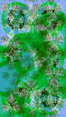 Arabesk ile klasik model. Geleneksel klasik süs. Arabesk ve çiçekli doğu raster desenleri.