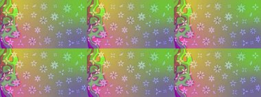 Sketch Floral Pattern in Raster illustration. Fancy fabric pattern. Colour Spring Theme sketch pattern Background. Flat Flower Elements Design.