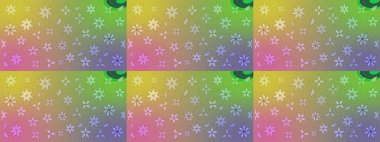 Çiçekli karalama şeklinde Raster çiçek deseni. Nazik, narin çiçek arkaplanı. Tarafsız renklerde çiçekler.