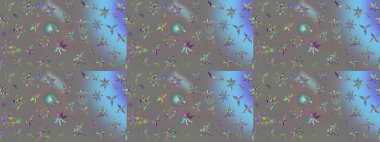 Çiçekli eskiz deseni. Gri renkli çiçekler. El çizimi. Suluboya çizimi.