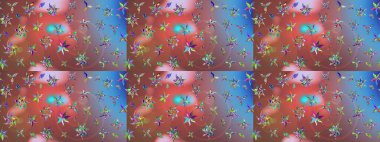 Yapraklı çizim şekli. Poster ya da kapak için arka plan. Şirin, zarif çiçekler Raster illüstrasyonu. Tekstil için figür. Davetiye ve kartpostal tasarımı için dekoratif çiçek unsurları.