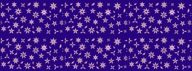 Raster suluboya çiçek deseni, narin çiçekler, mavi çiçekler, tebrik kartı şablonu. Raster Güzel kumaş deseni.