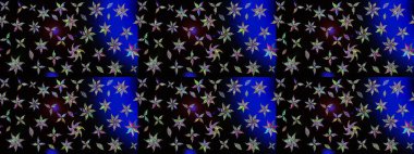 Renkli Yaz Temalı eskiz kalıbı. Düz Çiçek Elementleri Tasarımı. Siyah renkli çiçekler. Çiçekli retro deseni çiz.