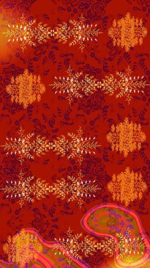 Çiçeğin suluboya çizimlerinin mükemmel deseni. Moda baskısı. Suluboya çizim kalıbı. Eski model. Raster illüstrasyonu. Dekorasyon ve tasarım için güzel desen.