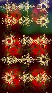 Raster Henna dövme stili. Etnik Mandala süsü. Kızılderili desenli desenli desenli şal deseni. Tekstil, tebrik kartı, boyama kitabı, telefon kılıfı baskısı için kullanılabilir.