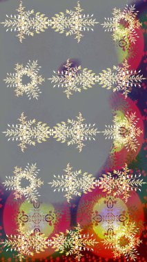 Boyama sayfaları. Raster süslemeleri, Noel tebrik kartları, davetiye şablonu. Zentangle zarif kar taneciği.