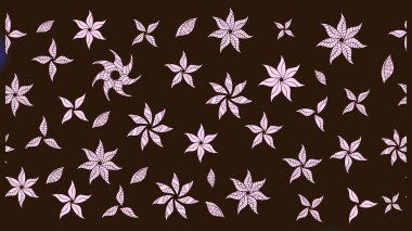 Çiçekler suluboya eskiz deseni. Raster Stili kumaş deseni.