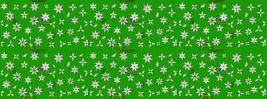 Yapraklı çizim şekli. Şirin, zarif çiçekler Raster illüstrasyonu. Poster ya da kapak için arka plan. Tekstil için figür. Davetiye ve kartpostal tasarımı için dekoratif çiçek unsurları.