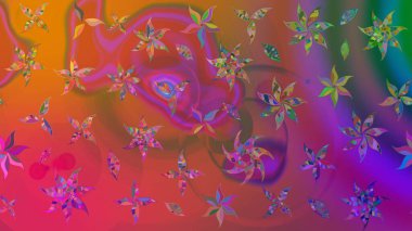 Pembe renkli çiçekler. Tekstil ve kapak tasarımı için mükemmel. Doodle tarzı. Elle çizilmiş sonbahar çiçeği deseni. Renkli pembe çizim deseni.