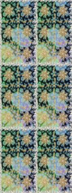 Barok tarzında kusursuz bir doğulu süsü. Raster geleneksel altın pürüzsüz desen gri renklerde.