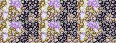 Raster çiçek izi. Klasik taslak çizimi. Çiçeksel gri çizim deseni.