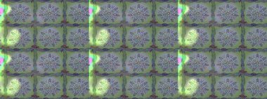 Raster Illustrasyon 'da moda olmayan çiçek deseni. Güzel kumaş deseni. Renkli Yaz Temalı Kusursuz Arkaplan. Düz Çiçek Elementleri Tasarımı.