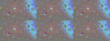 Eskiz Vintage Çiçek Deseni. Raster Kalça dokusu deseni.