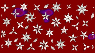 Raster - stok. Eskiz arkaplan modeli. Suluboya, elle çizilmiş. Vadinin çiçekleri kırmızı renklerde.