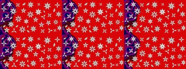 Raster illüstrasyonu. Eski usul küçük çiçekli şirin bir eskiz deseni. Moda arka planında parlak buketler. Kumaş, duvar kâğıdı ve kağıda yazdırmak için gelişen arkaplan.