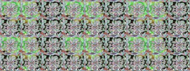 Moda baskıları için zarif bir şablon. Modern çiçek arkaplanı. Halk tarzı. Rengarenk çiçekleri ve yaprakları tarafsız renklerde inanılmaz bir çiçek deseni var..