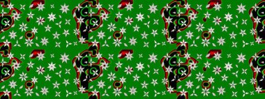 Yumuşak, yeşil renkli bahar çiçekleri. Yaprak ve çiçeklerin suluboya resimleri, yeşil renkte çizimler. Raster illüstrasyonu.