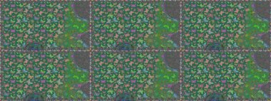 Elle çizilmiş sevimli, kızsı, pürüzsüz bir şekil. Çizim, karalama, karalama. Raster illüstrasyonu. Sonsuz. Tekrarlanan kelebekler.