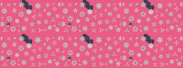 Desen, çizim, çiçek sınırı. Çiçek çelengi. Güzel, parlak, pürüzsüz kumaş, tuval. Kıvırcık, parlak örgü. Eski moda arka plan. Raster illüstrasyonu.