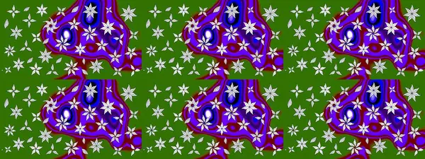 Renkli Bahar Teması eskiz kalıbı. Raster güzel kumaş deseni çiziyor. Düz Çiçek Elementleri Tasarımı. Çiçek deseni.