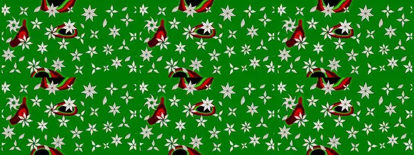 Küçük bir çiçekte eskiz deseni. Raster illüstrasyonu. Güzel kumaş deseni. Güzel çiçek arkaplanı..