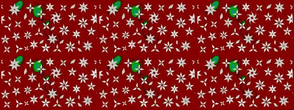 Yumuşak, bahar çiçekli arka plan. Çiçekli karalama şeklinde Raster çiçek deseni. Kırmızı renkte çiçekler.