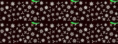 Raster illüstrasyonu. Asya tekstil tarzında. Düz Çiçek Elementleri Tasarımı. Çiçek desenli çizim. Renkli Bahar Teması eskiz kalıbı. Güzel kumaş deseni.