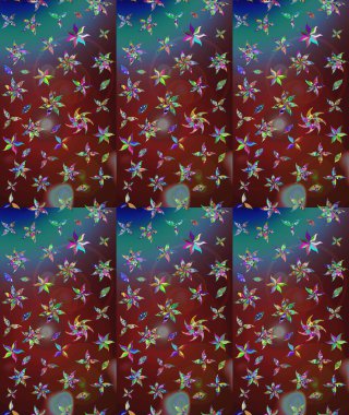 Raster illüstrasyonu. Egzotik çiçekler, kahverengi renklerde botanik, parlak, klasik bir doğa. Klasik tropikal doğal elementlerin suluboya seti.