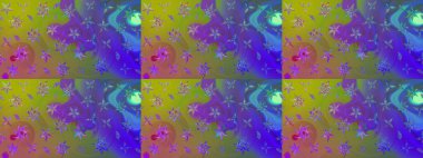 Davetiye ve kartpostal tasarımı için dekoratif çiçek unsurları. Şirin, zarif çiçekler Raster illüstrasyonu. Poster ya da kapak için arka plan. Yapraklı çizim şekli. Tekstil için figür.