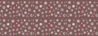 Moda baskısı. Dekorasyon ve tasarım için güzel bir desen. Çiçeğin suluboya çizimlerinin mükemmel deseni. Eski model. Suluboya çizim deseni.