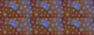 Renkli Bahar Teması eskiz kalıbı. Düz Çiçek Elementleri Tasarımı. Raster güzel kumaş deseni çiziyor. Çiçek deseni.