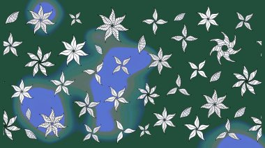 Renkli Bahar Teması eskiz kalıbı. Zentangle soyut çiçekleri. Düz Çiçek Elementleri Tasarımı. Karalama çiçeği. Güzel kumaş deseni. Raster illüstrasyonu.