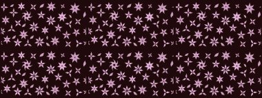 Sevgililer günü ve tebrik kartı konsepti için şık bir davetiye. Üst manzara, yumuşak kahverengi renk. Manzaralı çiçek deseni. Çiçek kompozisyonu, el boyası, hassas şablon..