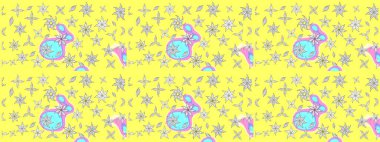 Sarı renkli çiçekler. Nazik, narin çiçek arkaplanı. Raster çiçek desenli ve çiçekli..