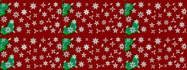 Süslü kumaş deseni. Renkli Bahar Teması eskiz kalıbı. Raster illüstrasyonundaki çiçek desenli çizim. Düz Çiçek Elementleri Tasarımı.